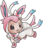 Eevee wearing Sylveon cosplay - δωρεάν png