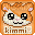 Pixel Kimmie Hamster Name Icon - GIF animado gratis