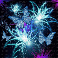 Papillons - Бесплатный анимированный гифка