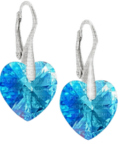 Earrings Light Blue - By StormGalaxy05 - kostenlos png