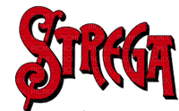 Strega.Halloween.Text.Red.Victoriabea - Free PNG