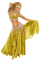 belly dance - Free animated GIF