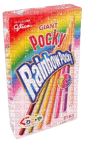 rainbow pocky - Free PNG