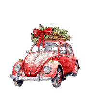 christmas car - png gratis