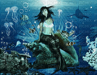 mermaid bp - Darmowy animowany GIF