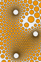 MMarcia gif orange geométrico fond fundo - Безплатен анимиран GIF