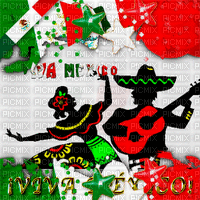 viva mexico animated bg - GIF animé gratuit