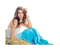 Lady, Woman, Femme, Fille, Background, Blue - 𝔍𝔦𝔱𝔱𝔢𝔯.𝔅𝔲𝔤.𝔊𝔦𝔯𝔩 - δωρεάν png