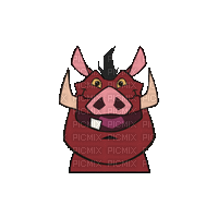 Timon und Pumbaa - Bezmaksas animēts GIF