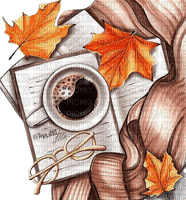 Autumn coffee - png gratuito