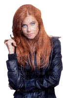 red head woman autumn sunshine3 - 免费PNG