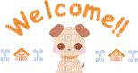 Welcoming puppy - 免费动画 GIF