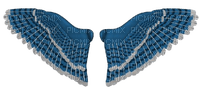 blue wings - bezmaksas png