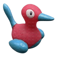 porygon 2 plastic toy - PNG gratuit