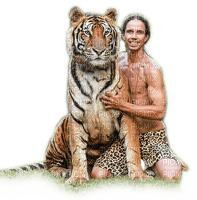 Rena Tiger Man Mann - png ฟรี