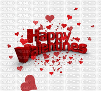 happy valentines - Бесплатный анимированный гифка