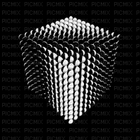 Hypnotic cube - GIF animado grátis