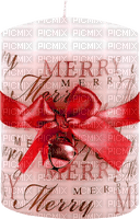 Christmas.Candle.White.Red - δωρεάν png