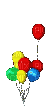ballons - Animovaný GIF zadarmo