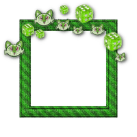 Small Green Frame - bezmaksas png