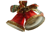 christmas bells deco noel cloches - Free animated GIF