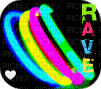 rave glowsticks - png gratis