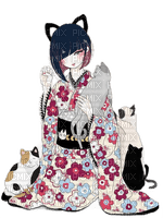 Anime girl ❤️ elizamio - darmowe png