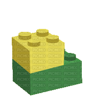 Lego Stacking - Free animated GIF