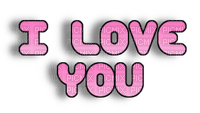 I love you - PNG gratuit