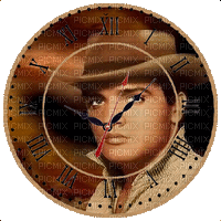 horloge Elvis Presley - GIF animado grátis