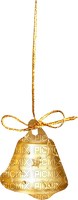 Christmas.Bell.Gold - ingyenes png