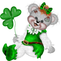 Kaz_Creations St.Patricks Day Creddy Teddy - kostenlos png