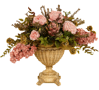Fleurs.Flowers.Pot.Vase.Deco.Victoriabea - GIF animé gratuit