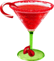 Christmas.Cocktail.Red.Green - PNG gratuit