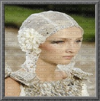 image encre la mariée animé texture mariage femme chapeau edited by me - безплатен png