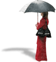 девочка зонтикам - 免费PNG