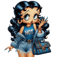 loly33 Betty boop Jeans - bezmaksas png