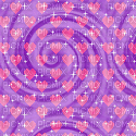 hearts glittery purple pink ink kawaii animated - Бесплатный анимированный гифка