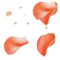 orange petals - 免费PNG