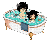 bath time bp - GIF animado grátis