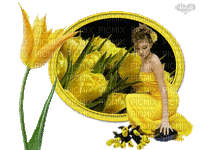 tulipan - Darmowy animowany GIF