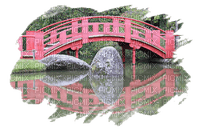 Paysage pont japonnais