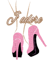 Dior J'adore Text Shoes - Bogusia - GIF animado grátis