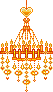 orange chandelier - Bezmaksas animēts GIF