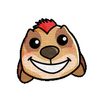 Timon und Pumbaa - GIF animado gratis