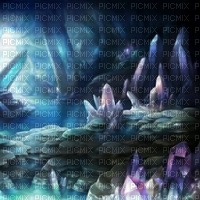Пещера с кристаллами - 免费PNG