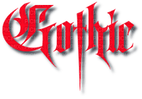 Gothic.Text.Red.Victoriabea - PNG gratuit