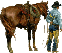 loly33 cowboy western - Besplatni animirani GIF