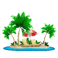 Beach Strand - GIF animado grátis