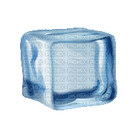 Ice Cube Snow - GIF animado gratis